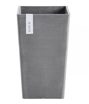 Ecopots Kunststoff-Topf Rotterdam Hoch, quadratisch