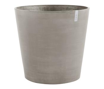 Ecopots Kunststoff-Topf Amsterdam mit Rollen, rund