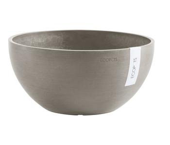Ecopots Kunststoff-Topf Brussels, rund