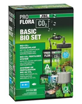 JBL PROFLORA CO2 Basic Bio Set, 40-80 l, Transparent / Schwarz - Kunststoff Glas