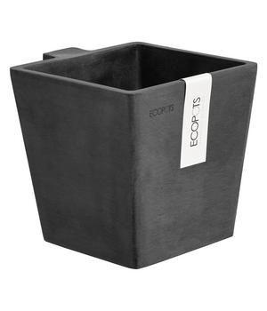 Ecopots Kunststoff-Kasten Manhattan Wall mit Wassersystem, rechteckig