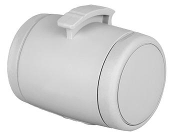 flexi Leinenzubehör Multi-Box, ca. Ø5/T7cm, Hellgrau - Kunststoff