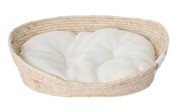 Dehner Premium Lovely Kuschelbett Tiefer Schlaf, oval