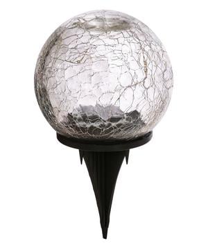 Dehner Solar-Bodenleuchte Crackle