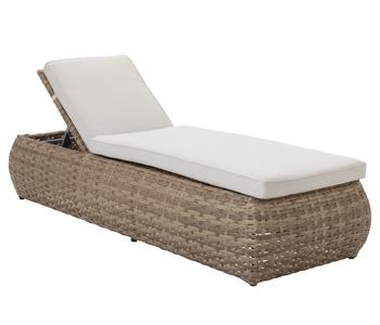 Dehner Gartenliege Tulum, ca. B60/H94/T195 cm