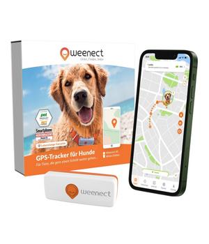 Weenect XS GPS-Tracker für Hunde, ca. B6,05/H2,45/T1,5 cm