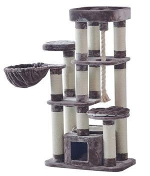 Nobby Kratzbaum Fredo, dunkelbraun, ca. B85/H158/T50 cm