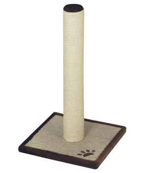 Nobby Kratzbaum Classic II, beige, ca. B36/H60/T36 cm, Braun / Beige - Holz Sisal Plüsch