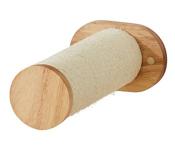 Nobby Wandelement Stufe Cli, creme, ca. B15/H10/T27 cm, Creme / Hellbraun - Holz Sisal
