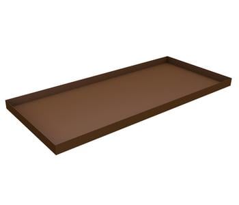 Gutta Hochbeet-Wanne Valenta, Dunkelbraun - Aluminium