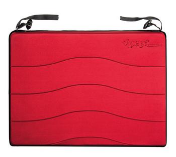 4pets CrashBag für Hundetransportbox PRO & ECO, Rot - Schaumstoff, Nylon
