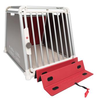 4pets ScratchGuard für Hundetransportbox PRO & ECO, Rot - Kunststoff