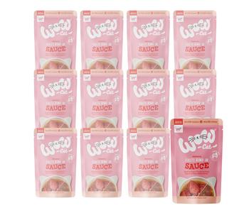 WOW® Cat Nassfutter für Katzen Premium Filets in Sauce, Adult, 8 x 85 g