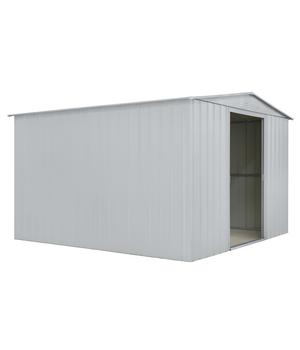 Globel Gerätehaus Somnium 1010, ca. B308/H202/T309 cm, Silber - Stahl