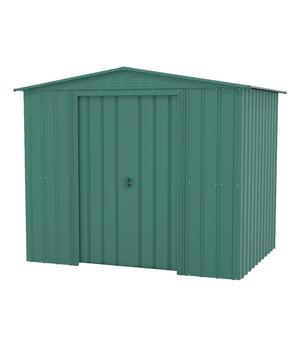 Globel Gerätehaus Somnium 86, ca. B245/H198/T185 cm, Dunkelgrün - Stahl