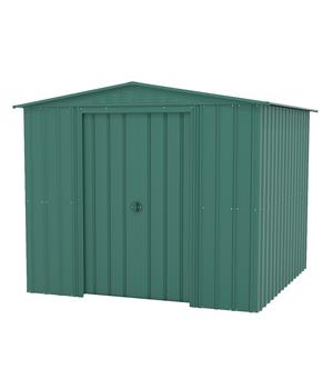 Globel Gerätehaus Somnium 88, ca. B245/H198/T247 cm, Dunkelgrün - Stahl