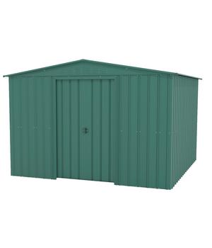 Globel Gerätehaus Somnium 1010, ca. B308/H202/T309 cm, Dunkelgrün - Stahl