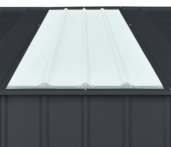 Globel Dachpaneel Skylight, Transparent - Kunststoff