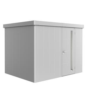 Biohort Gerätehaus Neo 2C, Silber - Stahl, Metall