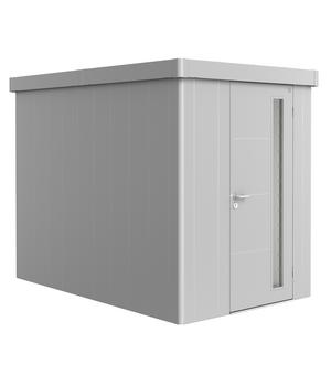 Biohort Gerätehaus Neo 3A, Silber - Stahl, Metall