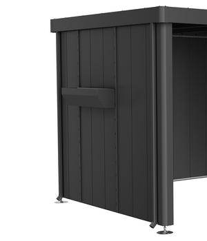 Biohort FloraBoard Seitenwand Neo, Dunkelgrau - Metall