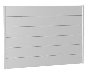 Biohort Sichtschutz, ca. B200/H135 cm, Silber - Metall