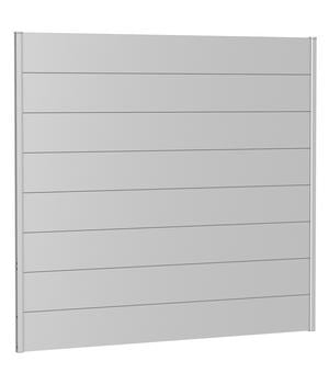 Biohort Sichtschutz, ca. B200/H180 cm, Silber - Metall