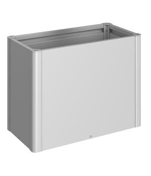 Biohort Metall HochBeet 1x0,5, ca. B102/H77/T53 cm, Silber -