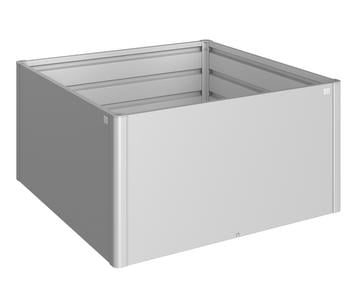 Biohort Metall Hochbeet 1,5x1,5, ca. B152/H77/T152 cm, Silber -