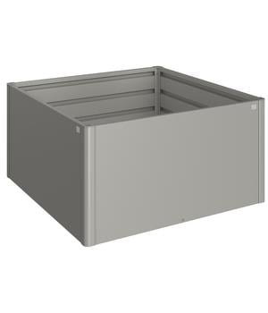 Biohort Metall Hochbeet 1,5x1,5, ca. B152/H77/T152 cm, Quarzgrau -