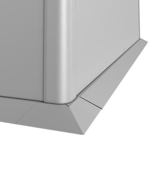 Biohort Mähkante 2x1, Silber - Metall