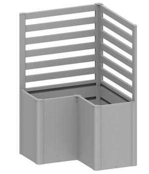 Biohort Rankgitter L100, Silber - Metall