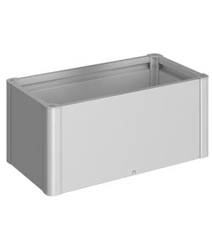 Biohort Hochbeet Belvedere 100, Silber - Metall