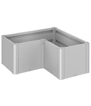 Biohort Hochbeet Belvedere L100, Silber - Metall