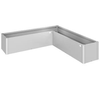 Biohort Hochbeet Belvedere L200, Silber - Metall