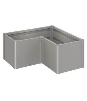 Biohort Hochbeet Belvedere L100, Quarzgrau - Metall