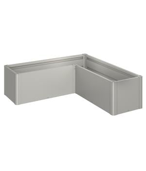 Biohort Hochbeet Belvedere L150, Quarzgrau - Metall