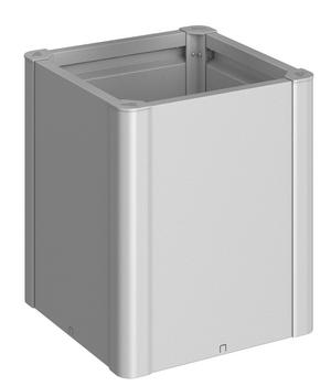 Biohort Hochbeet Belvedere 50, Silber - Metall