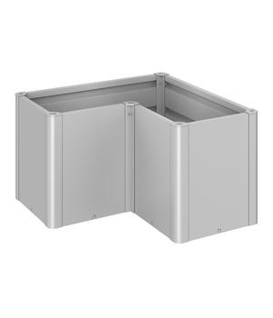 Biohort Hochbeet Belvedere L100, Silber - Metall