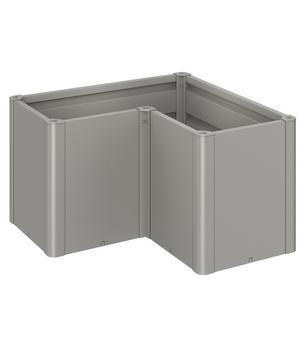 Biohort Hochbeet Belvedere L100, Quarzgrau - Metall