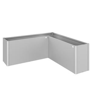 Biohort Hochbeet Belvedere L200, Silber - Metall
