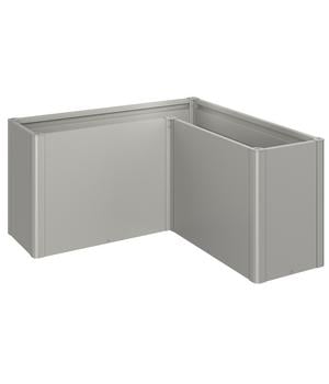 Biohort Hochbeet Belvedere L150, Quarzgrau - Metall