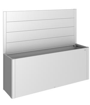 Biohort Sichtschutz Belvedere 200, ca. B201/H91/T4 cm, Silber - Metall