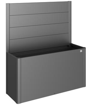 Biohort Sichtschutz Belvedere 150, ca. B152/H91/T4 cm, Dunkelgrau - Metall