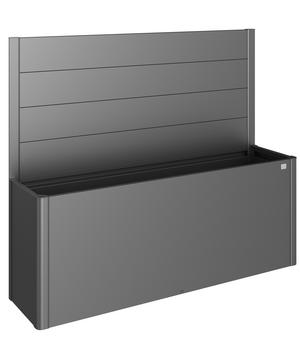 Biohort Sichtschutz Belvedere 200, ca. B201/H91/T4 cm, Dunkelgrau - Metall