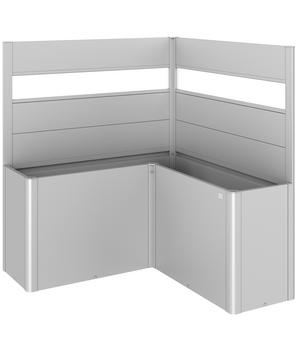 Biohort Sichtschutz Belvedere L150 mit Acrylglas, ca. B152/H91/T152 cm