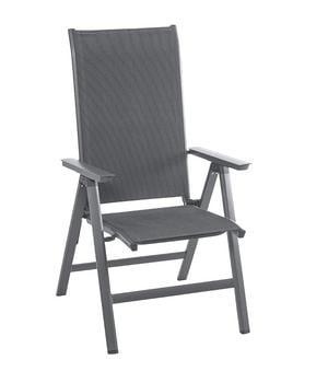 Dehner Klappsessel Cleveland, dunkelgrau