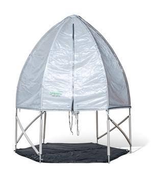 Florino Erhöhungselement für Winterschutz-Zelt Florino, Transparent - Stahl / PVC