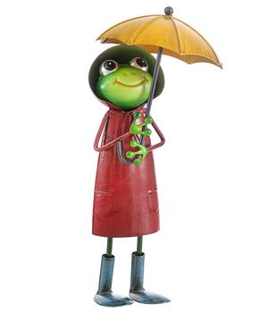 Dehner Eisen-Frosch mit Schirm