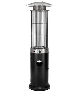 tepro Terrassenfeuer Ventura, Silber / Schwarz - Edelstahl Sicherheitsglas